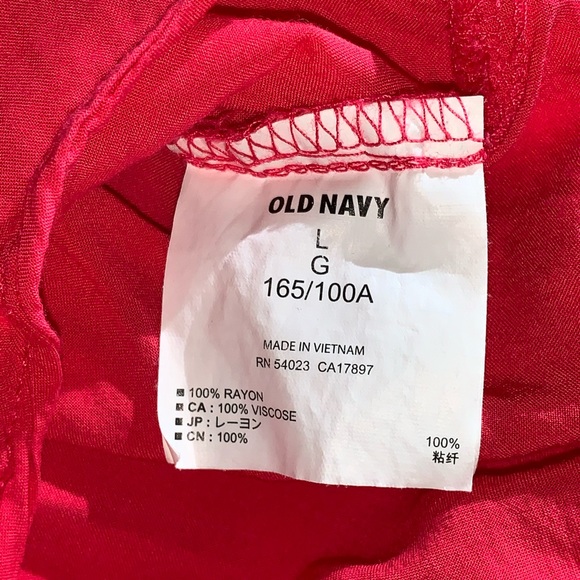 Old Navy Tie Front Top - Picture 4 of 4